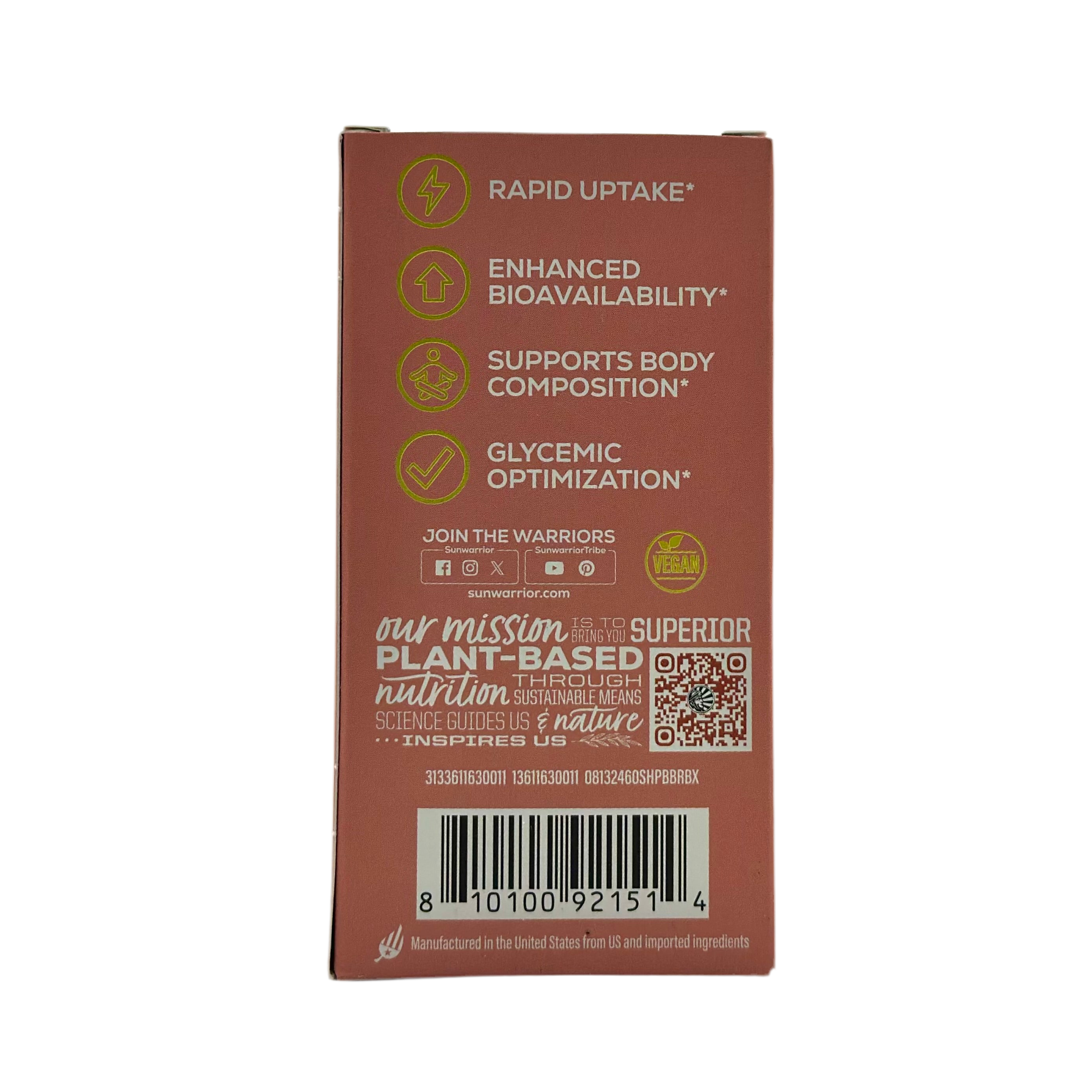 Sunwarrior Berberine - Metabolism Support - product image 3