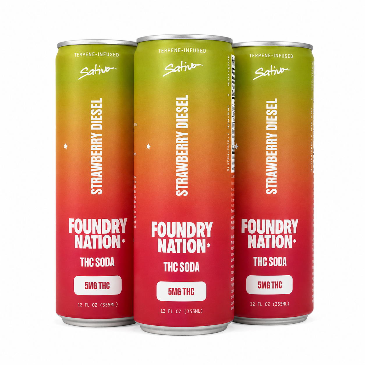Foundry Nation 5mg THC Soda