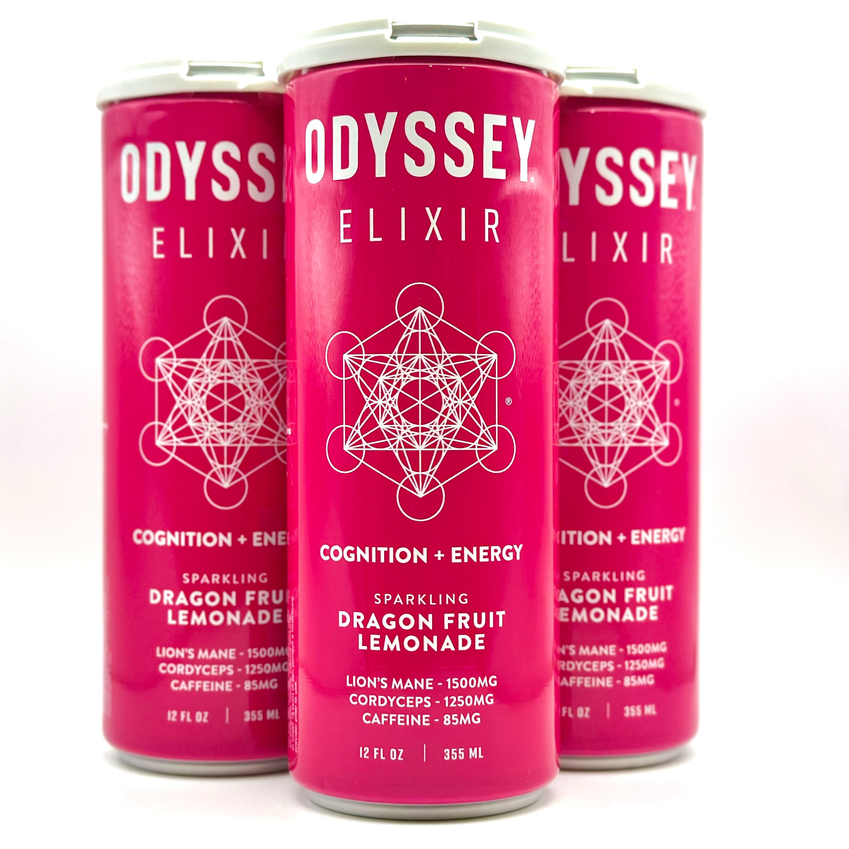 Odyssey Elixir Mushroom Cognition Seltzer