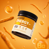 Cypress Hemp Energy Gummies supplement facts panel cordyceps and B12