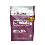 Erthwellness Grandaddy Purple THC Gummies 10mg D9 Indica (30-count) - front package