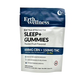Erthwellness Sleep+ Gummies 5mg THC + 20mg CBN Indica (30-count) - front package