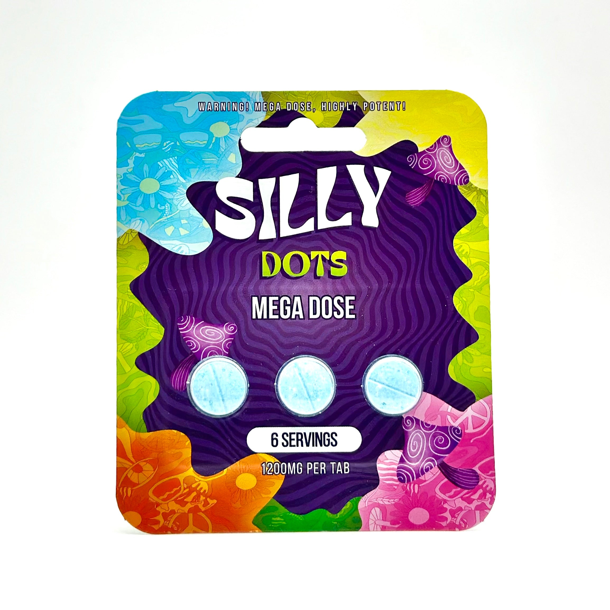 Silly Dots Megadose Euphoric Mushroom Tabs
