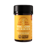 Cypress Hemp 2:5 Live Resin THC CBD Gummies Hybrid Mardi Gras Mango 8mg THC 20mg CBD 30 count