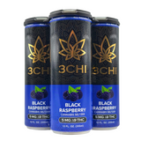 3Chi 5mg THC Seltzer - Black Raspberry - front package