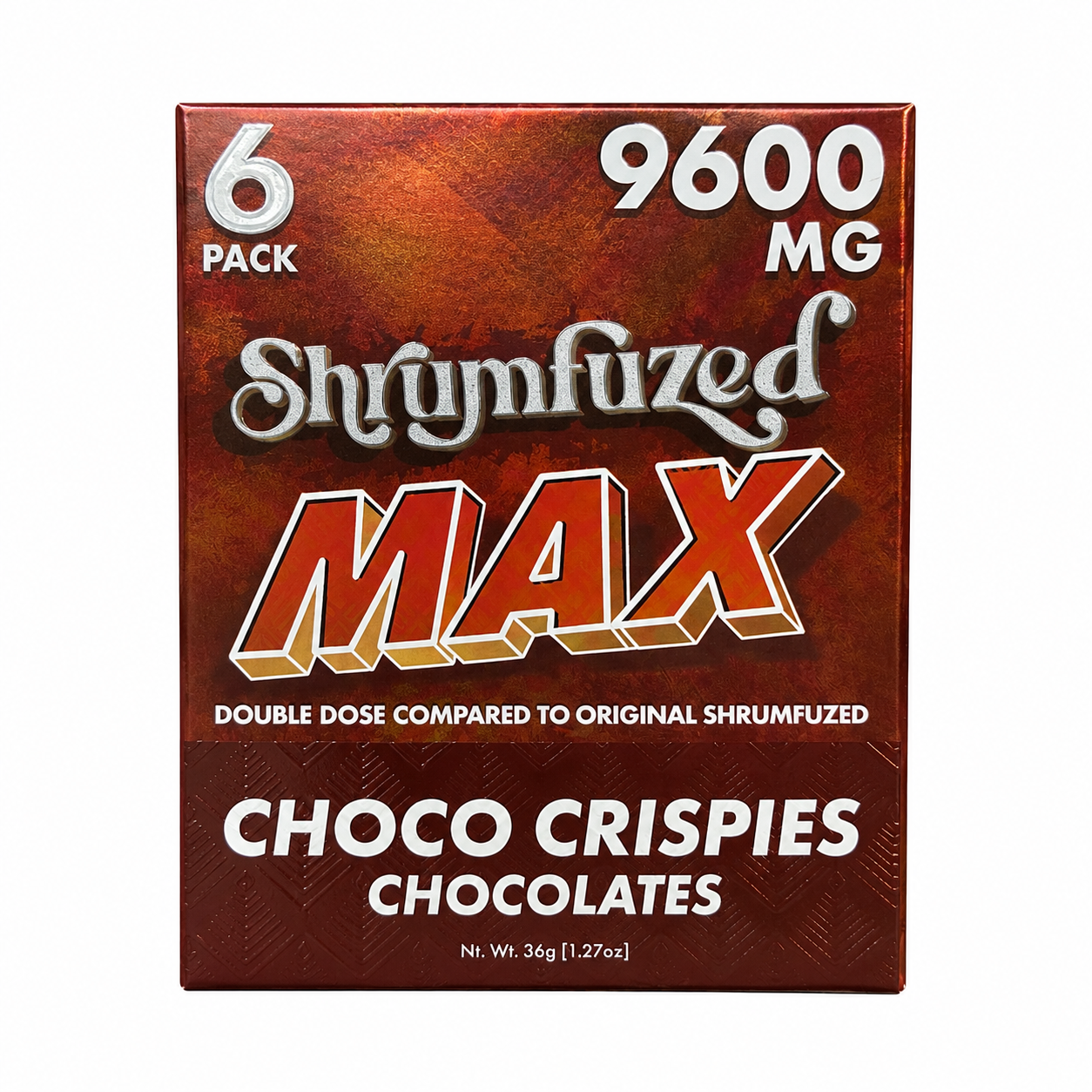 Shrumfuzed Max Euphoric 9600mg Mushroom Chocolates (6ct)
