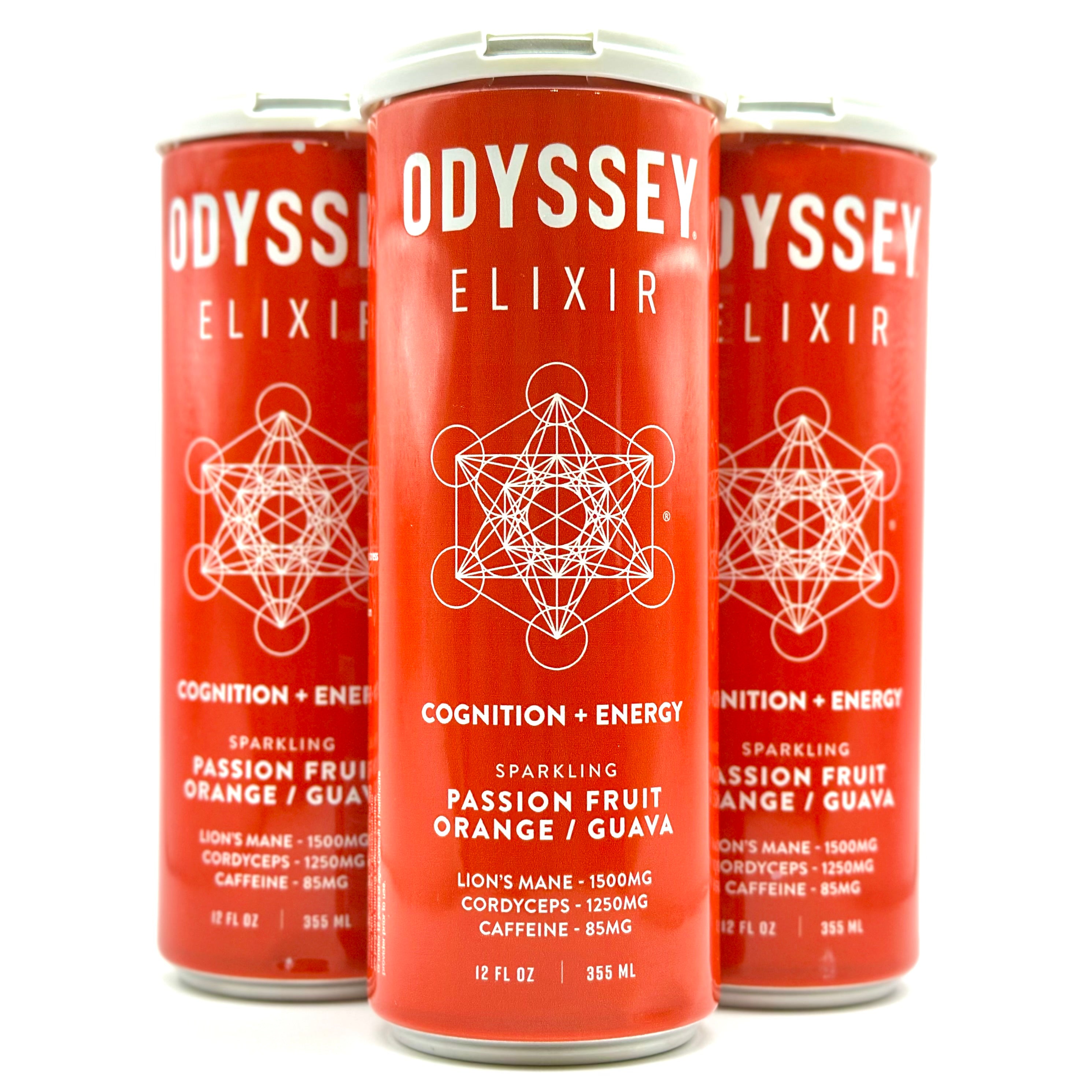 Odyssey Elixir Mushroom Cognition Seltzer