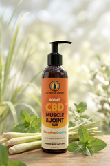 Cypress Hemp Muscle and Joint Rub botanical ingredients panel