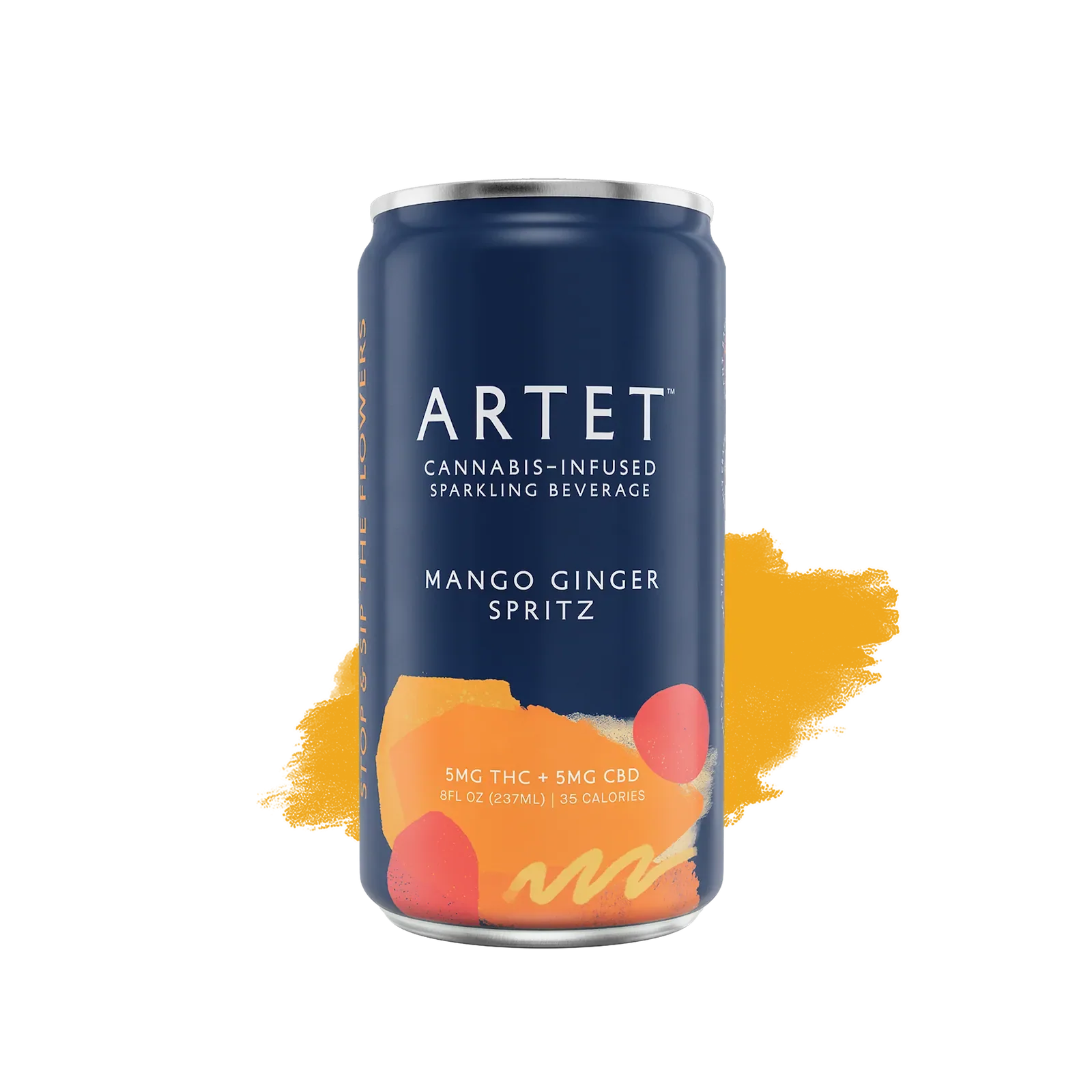 Artet Mango Ginger Spritz can 5mg THC 5mg CBD front
