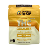 Cypress Hemp 1:1 Live Resin THC+CBG Gummies - Sativa (8-Count)