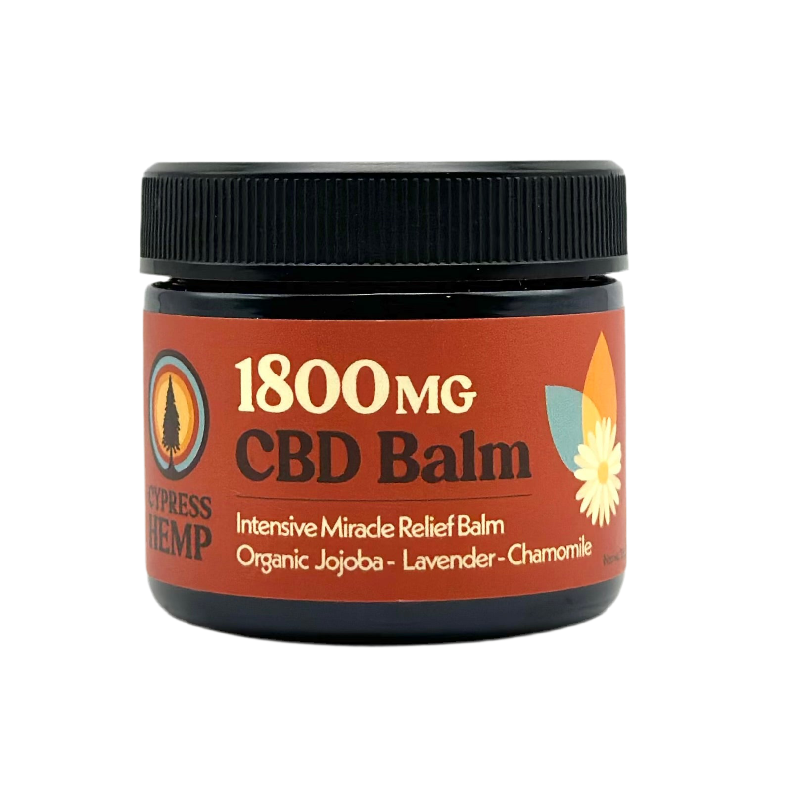 Cypress Hemp Broad Spectrum CBD Relief Balm (2oz)