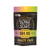 Who Dat 504mg THC+CBG Gummies | Variety Pack