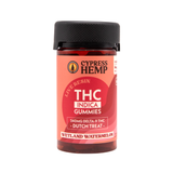 Cypress Hemp 1:0 THC Indica Gummies 8mg Delta-9 (30-count) - front package