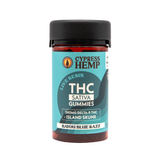 Cypress Hemp 1:0 THC Sativa Gummies 8mg Delta-9 (30-count) - supplement facts