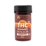 Cypress Hemp 1:1 Live Resin THC+CBN Gummies - Indica (15-Count) - front package