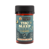 Cypress Hemp 1:1:25 THC + CBN + CBD Sleep Gummies - 20mg THC - Indica (15-Count) - front package