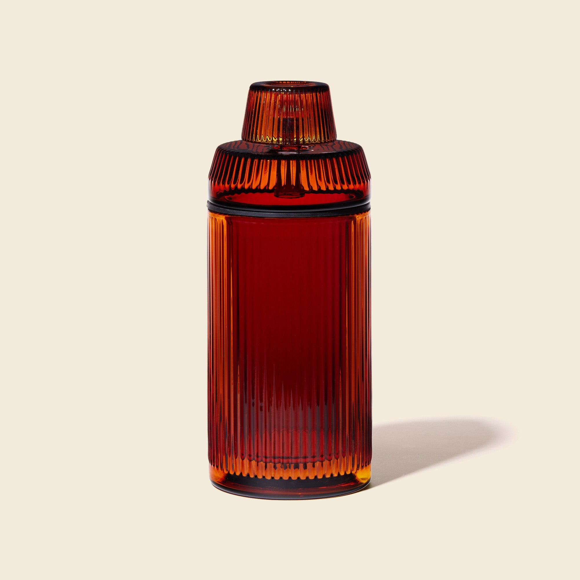 NWTN Deco Gravity Bong in Baltic Amber borosilicate glass