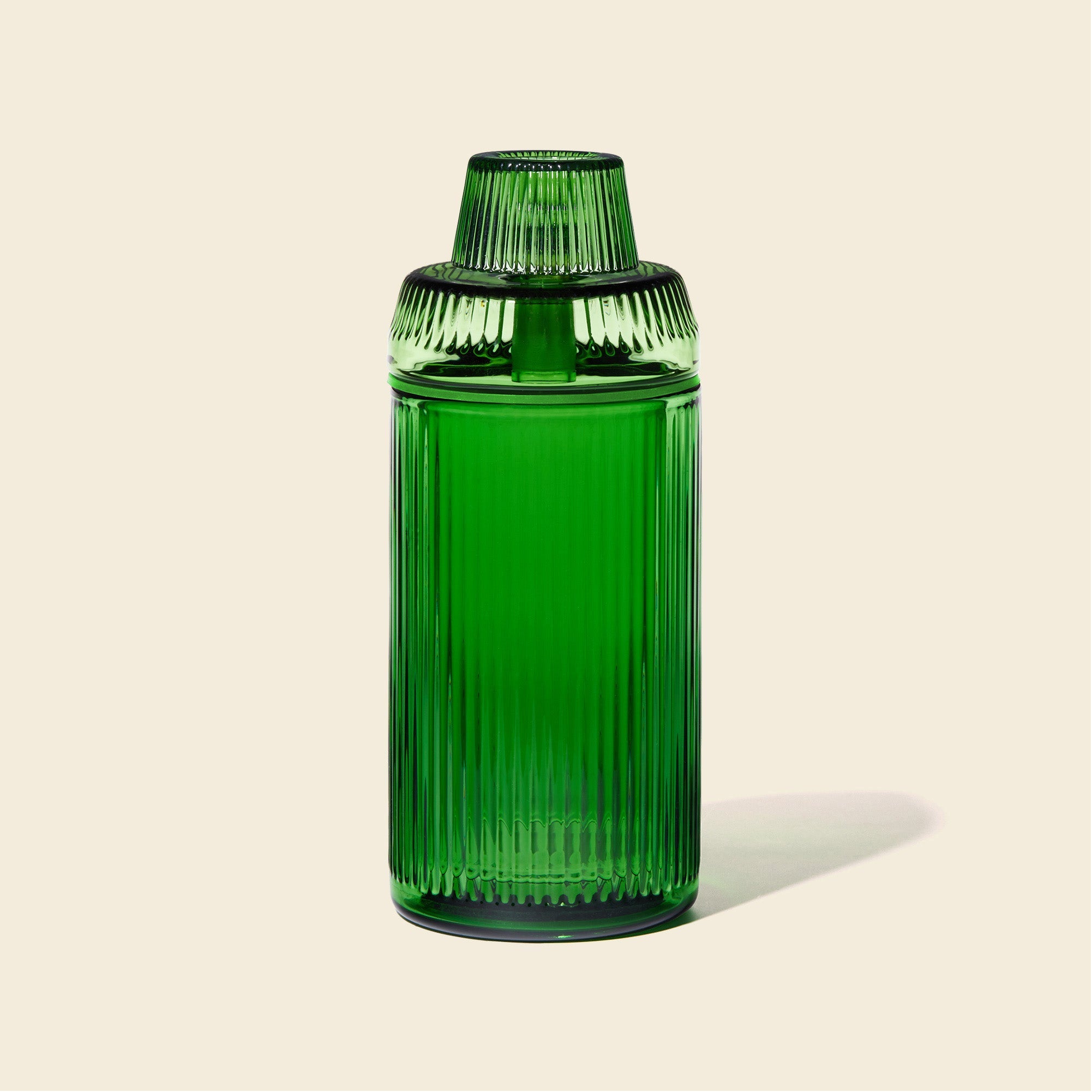 NWTN Deco Gravity Bong in Emerald borosilicate glass