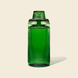 NWTN Deco Gravity Bong in Emerald borosilicate glass