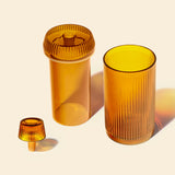 NWTN Deco Gravity Bong in Honeycomb, side view