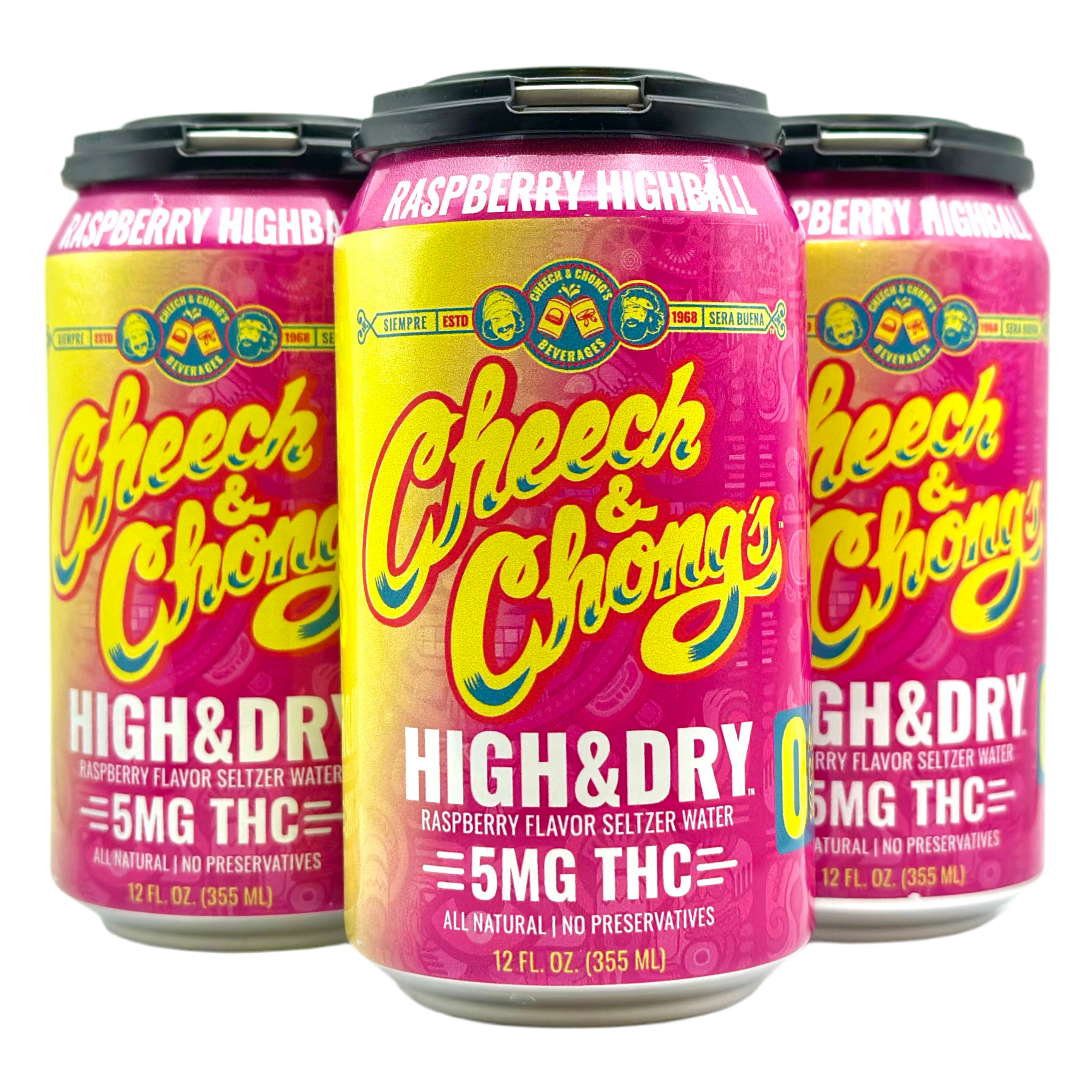 Cheech & Chong's Cheech and Chong's Raspberry Highball - front package