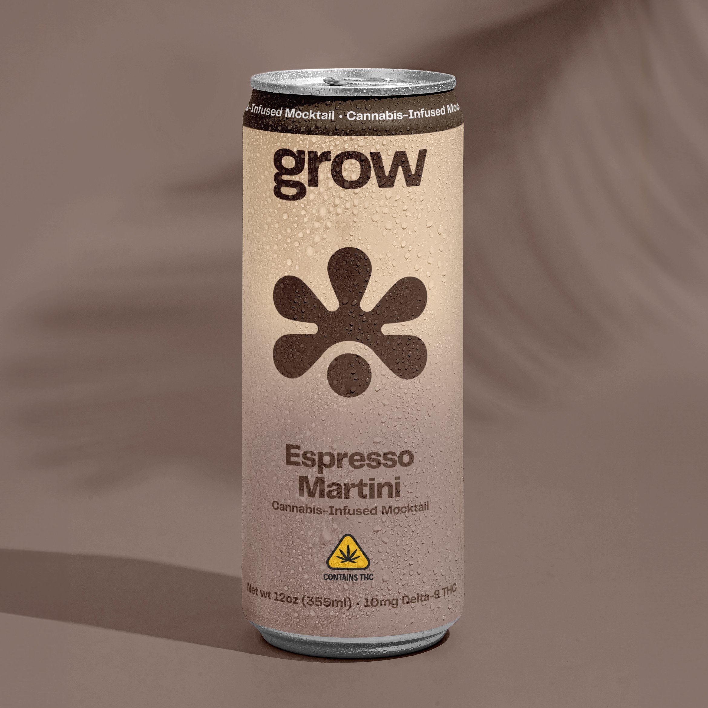 Grow Espresso Martini 5mg THC mocktail can