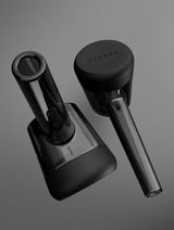 Vessel Forge Black glass pipe side view