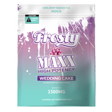 Frosty Maxx Sativa 4mg THCp Gummies - Wedding Cake - front package