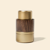 NWTN Mortar and Pestle Grinder with aluminum pestle and black walnut sleeve