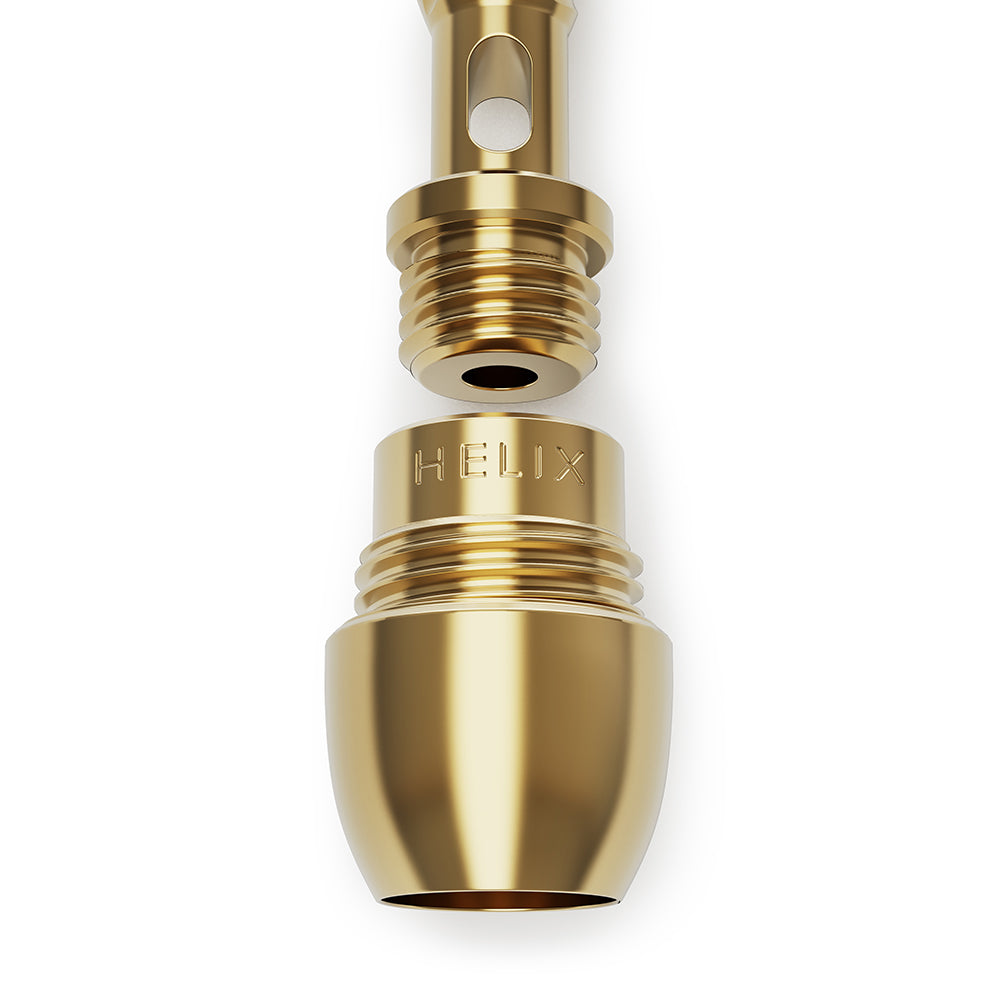 Vessel Axis Bowl solid brass threaded dugout bowl accessory