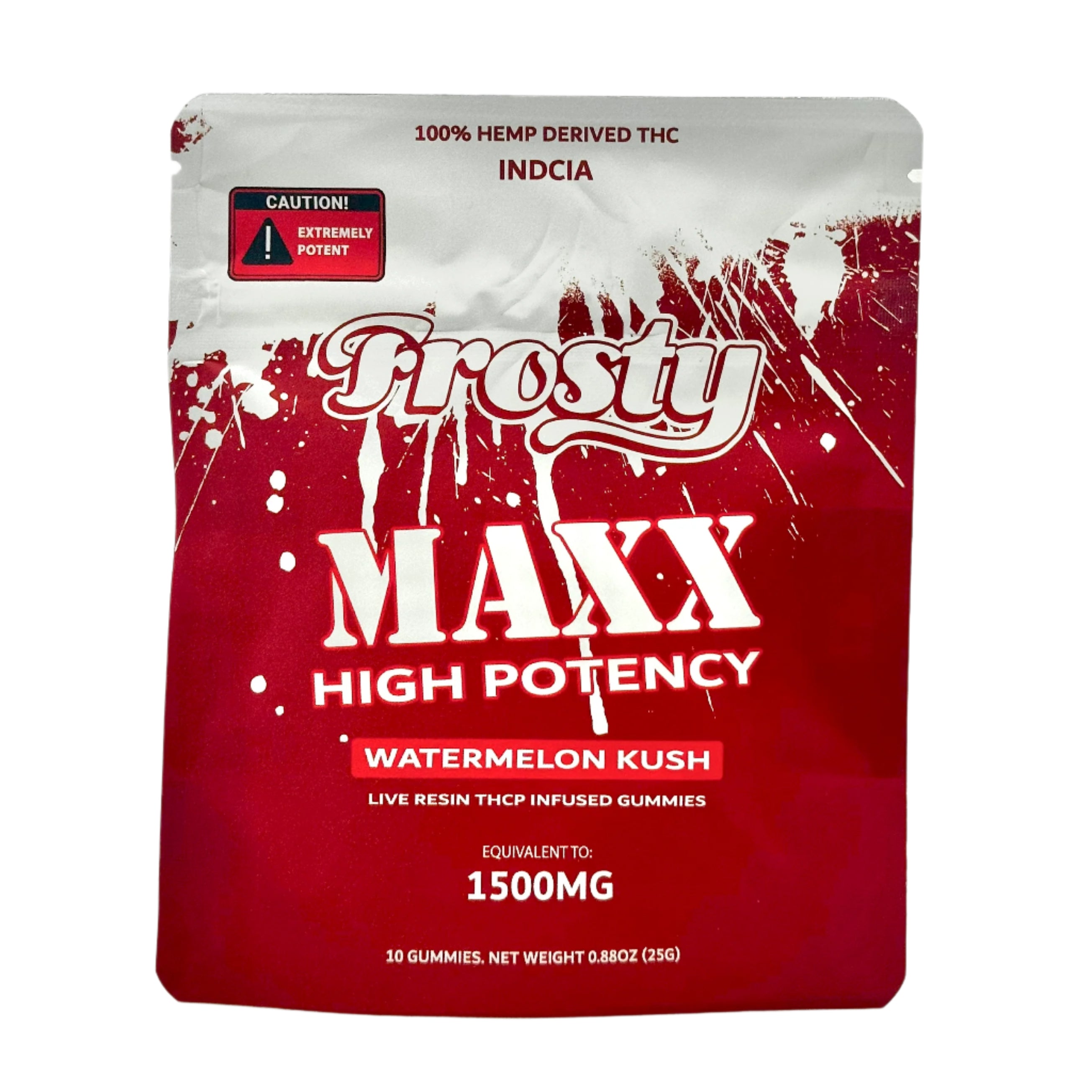 Frosty Maxx Indica 4mg THCp Gummies | Watermelon Kush (10ct)