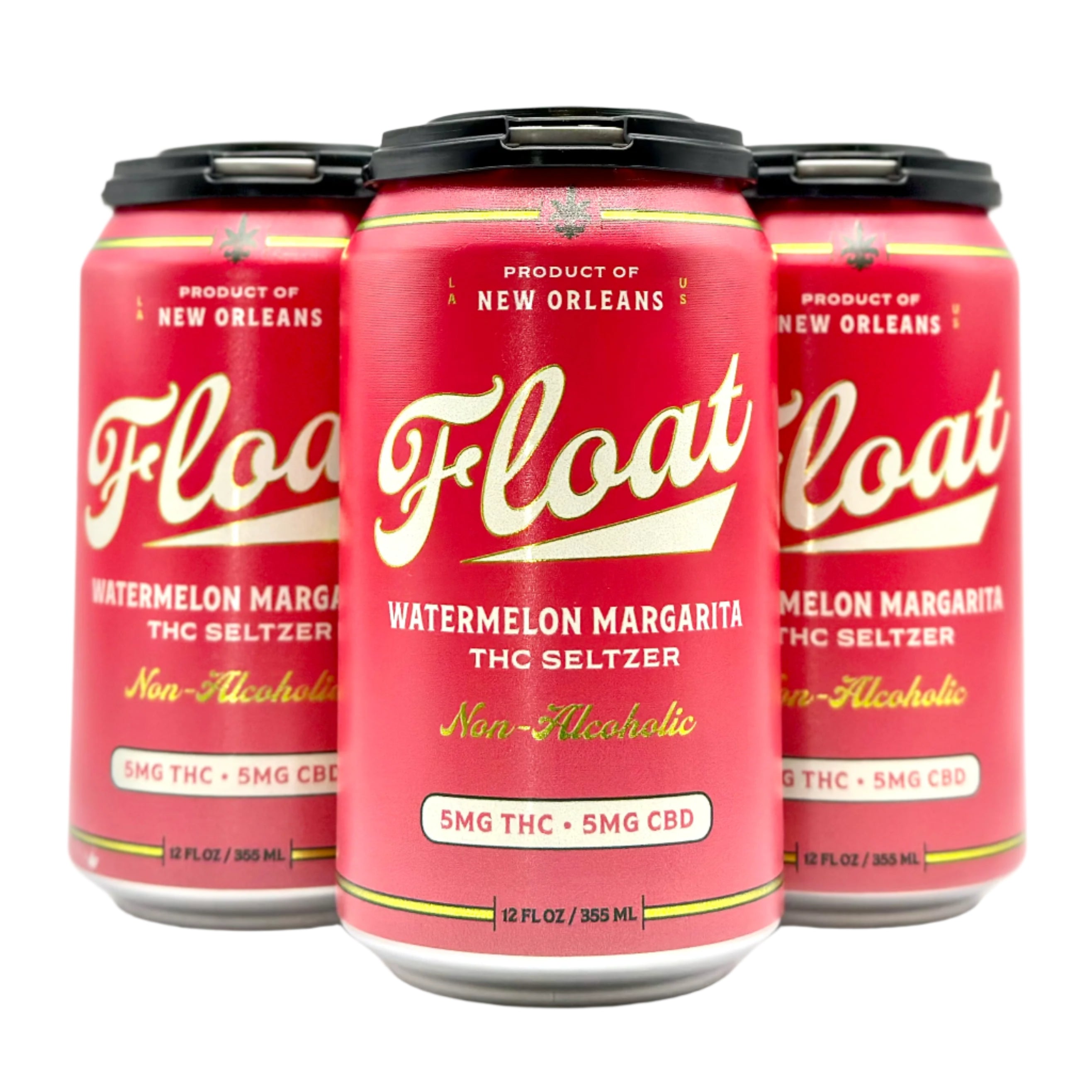 Dirty Coast Float THC Seltzer - Watermelon Margarita - front package
