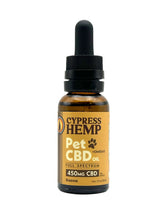 Cypress Hemp 450mg Full Spectrum CBD+Omegas Pet Oil | Bacon (30mL)