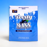 Frosty Maxx High Potency THCp Gummies Blue Raspberry Indica 10 count pouch