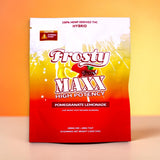 Frosty Maxx live resin THCp gummies Pomegranate Lemonade 4mg THCp per gummy 10 count pouch