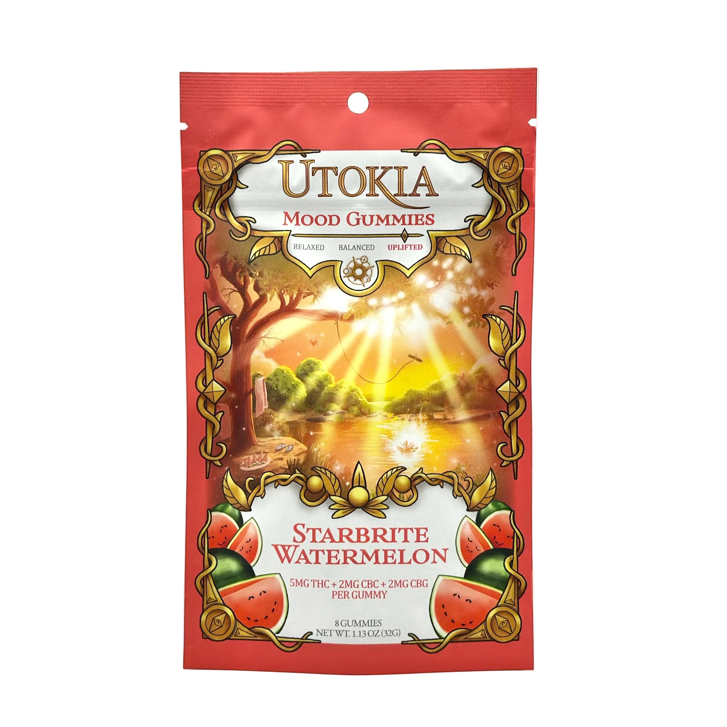 Utokia Mood THC+CBG+CBC Gummies