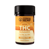 Cypress Hemp 1:1 Live Resin THC+CBG Gummies - Sativa Watermelon (30ct)