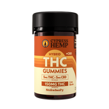Cypress Hemp 1:1 Live Resin THC+CBD Gummies - Hybrid Strawberry (30ct)
