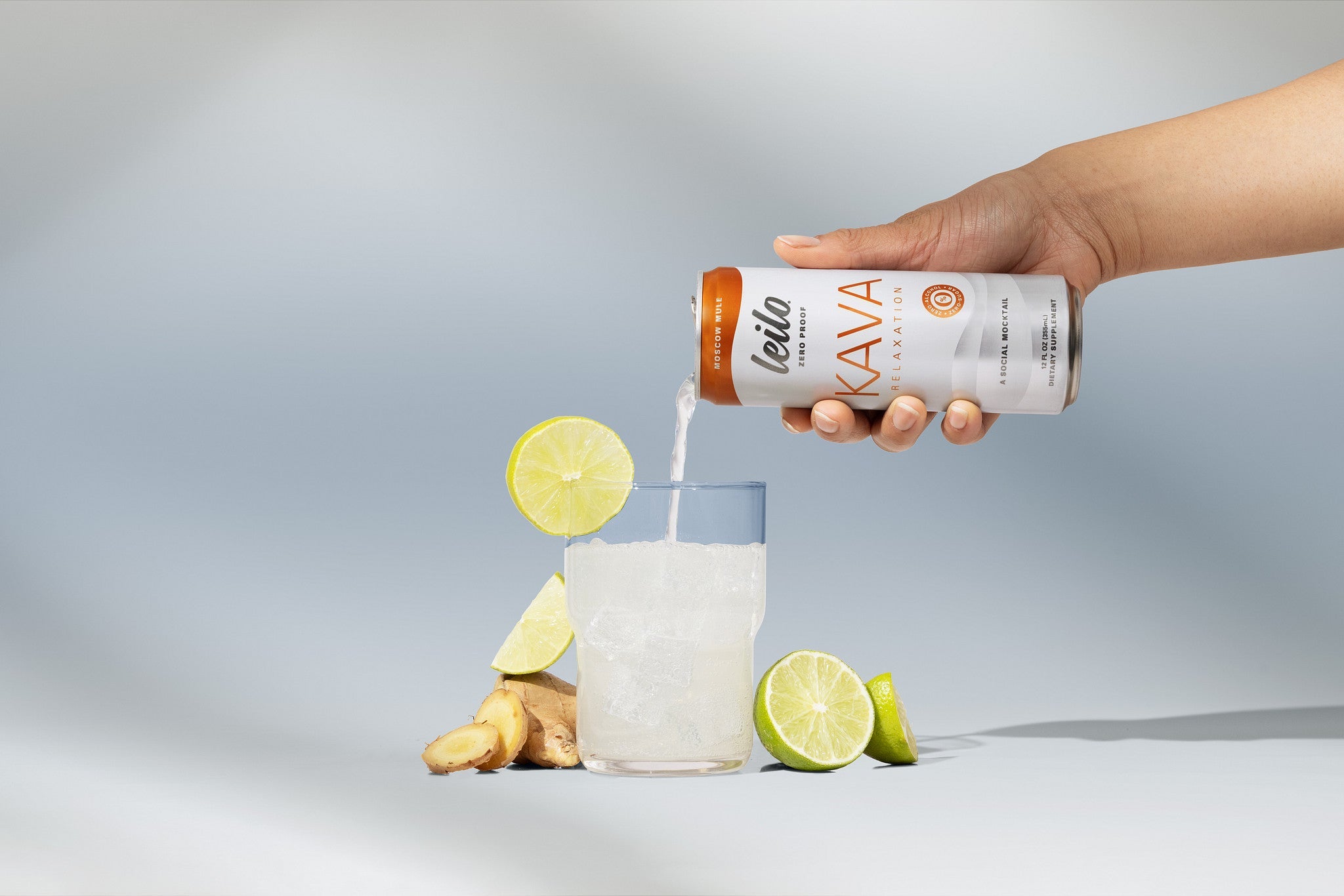 Leilo Sugar-Free Kava Tonic | Non-Alcoholic Social Tonic | 12 fl oz