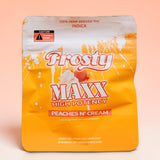 Frosty Maxx Peaches N Cream THCp gummies second angle