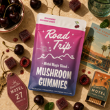Road Trip Motel Magic Euphoric Mushroom Gummies in Black Cherry, view 2