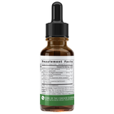 Nutri Oil of Oregano XS tincture back label