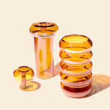 NWTN Bolla Gravity Bong in Honeycomb, side view