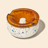 NWTN Symi Ashtray in Amber, view 2