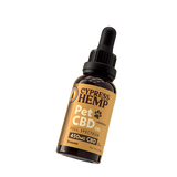 Cypress Hemp Pet CBD Oil 450mg Bacon full spectrum bottle angled view