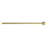Vessel Dugout Poker side profile showing slim brass shaft
