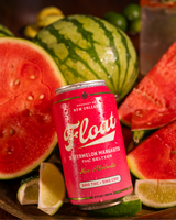 Float Watermelon Margarita THC Seltzer chilled can hero shot