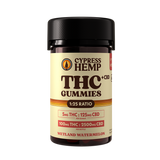 Cypress Hemp 1:25 Live Resin THC+CBD Hybrid Watermelon gummies pouch