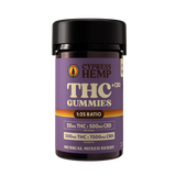 Cypress Hemp 1:25 Live Resin THC CBD Gummies Hybrid Musical Mixed Berry 20mg THC 500mg CBD 15 count