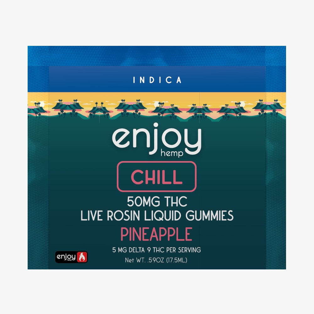 Enjoy Pineapple Chill gummies second angle